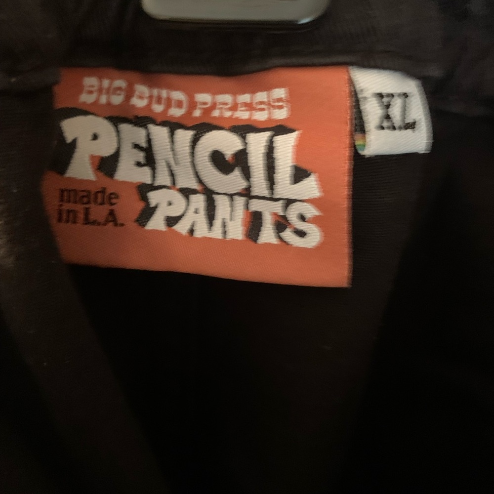 Big Bud Press Black Pencil Pants